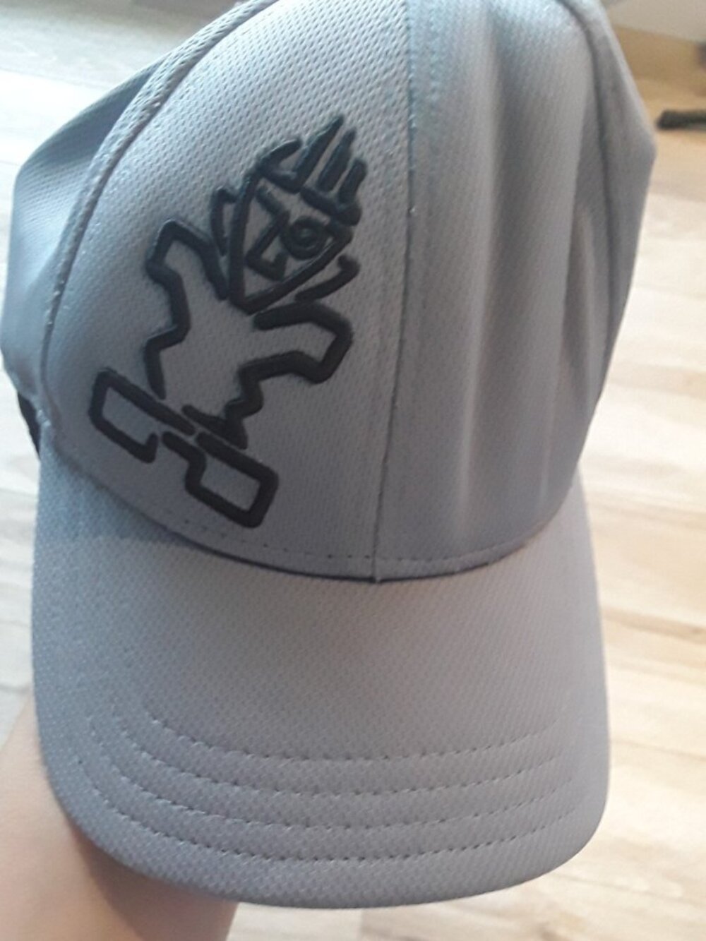 Starboard windsurf Snapback Gray Hat with graphic and Adjustable Chin Strap
